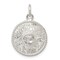 Sterling Silver Sombrero Charm Pendant Jewelry Mexico 20mm x 15mm